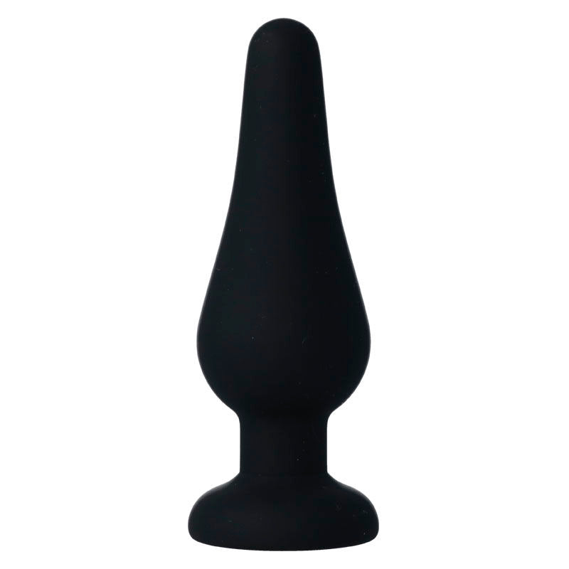 Plug Anal, Intense - Pipo M, Silicon Medical, 11 CM / Negru