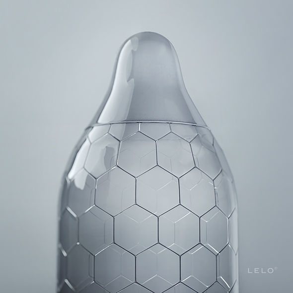 Prezervative, Lelo - Hex, Structura Hexagonala, Cutie 36 Unitati