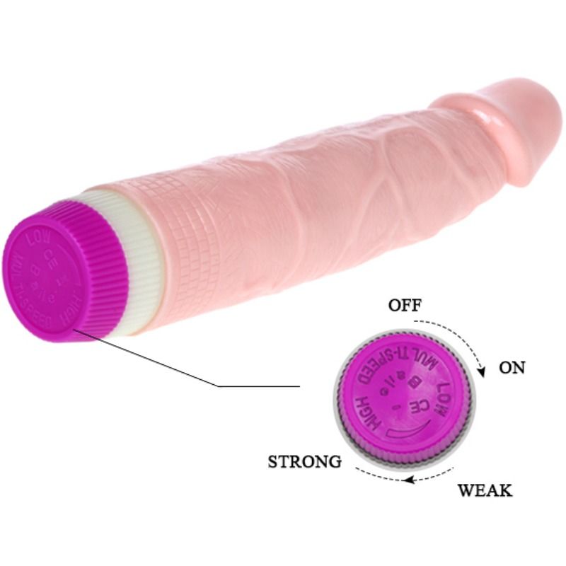 Vibrator Realist, Baile, pentru Incepatori, 21.5 CM