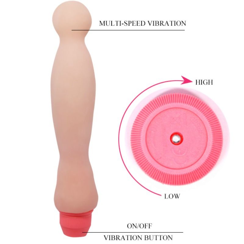 Vibrator, Baile - Flexi Vibe Sensual Spine, Vibratii Multiple, 22 CM