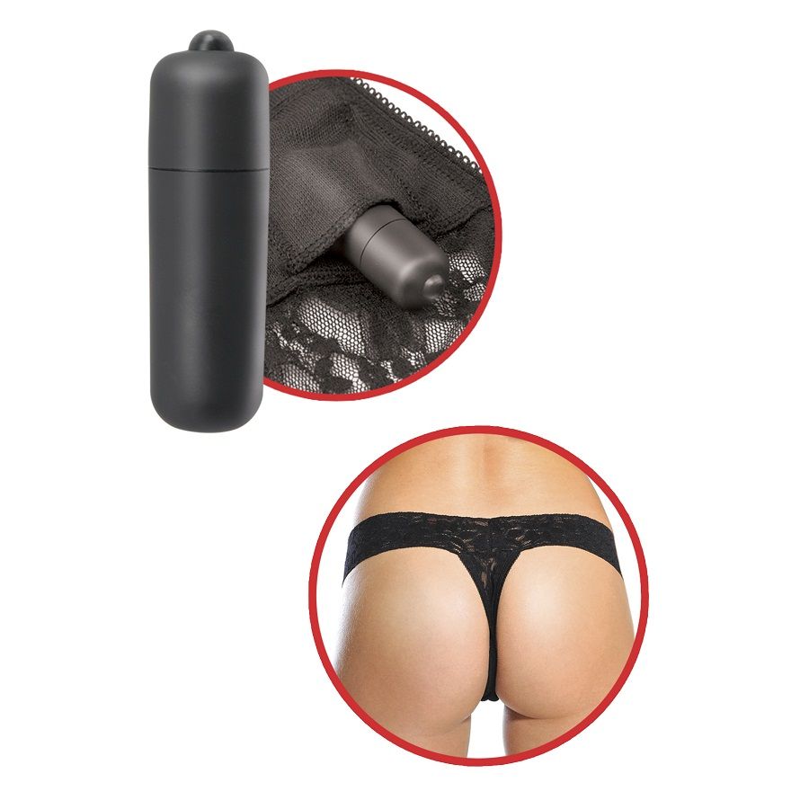 Chilotei Vibratori, Fetish Fantasy Series - Hanky Spank Me, Micro Vibrator Inclus