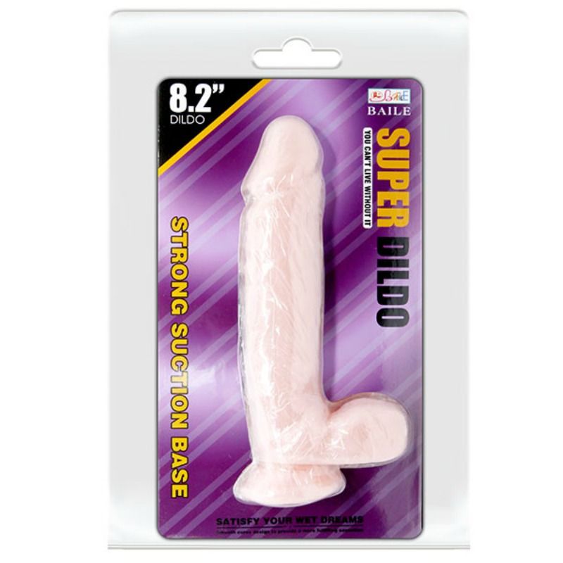 Dildo, Baile - Super Realistic, Ventuza Puternica, Natural
