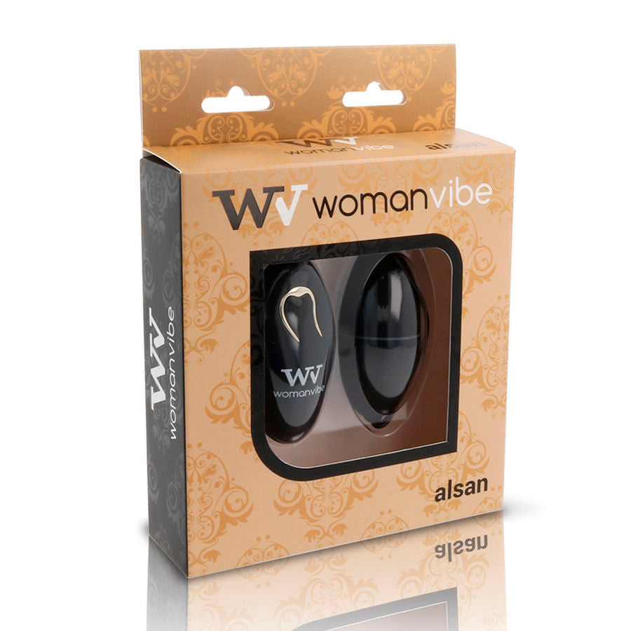 Ou Vibrator, Womanvibe - Alsan, Control de la Distanta, Negru