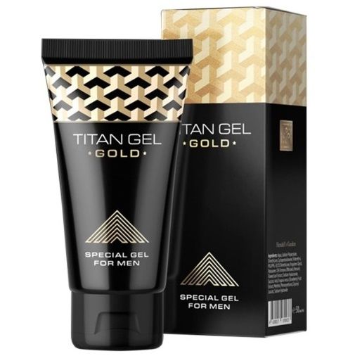 Gel pentru Marire Penis, Titan Gel - Gold, Erectie Puternica si Durabila, 50ml
