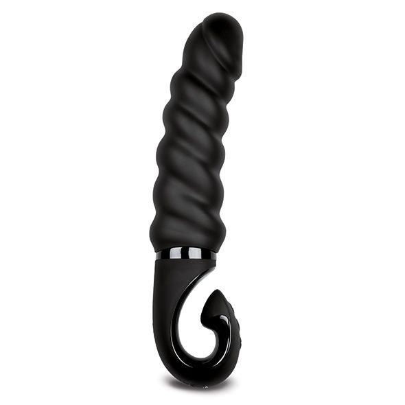Dildo Vibrator, G-Vibe - G-Jack 2, Bioskin Impermeabil, Negru