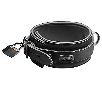 Colier, Tom Of Finland - Neopren cu Lacat, Ajustabil, 47 CM