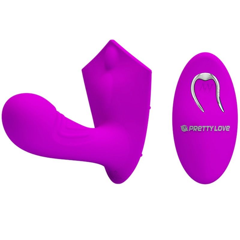 Stimulator Punct G cu Telecomanda, Pretty Love - Willie, 12 Moduri de Vibratie