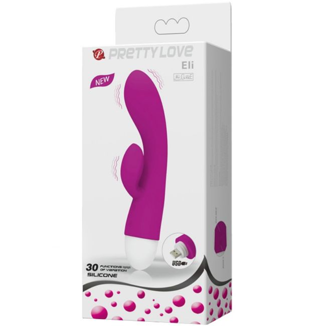 Vibrator Rabbit, Pretty Love - Smart Eli, 30 de Moduri de Vibratie