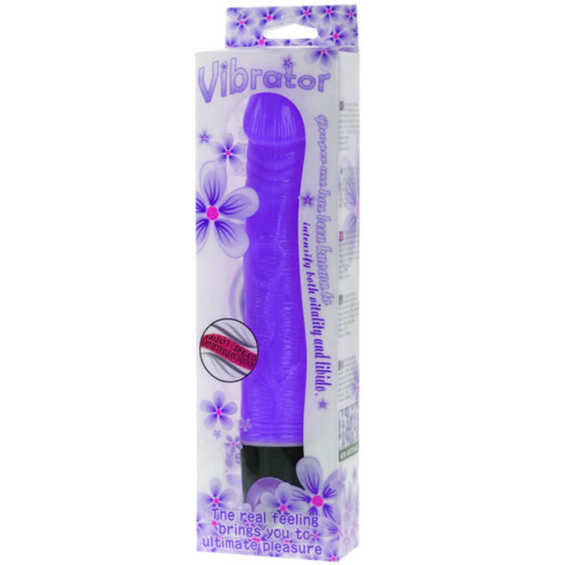 Vibrator, Baile - Multispeed, Texturat si Venos, 21.5 CM Mov