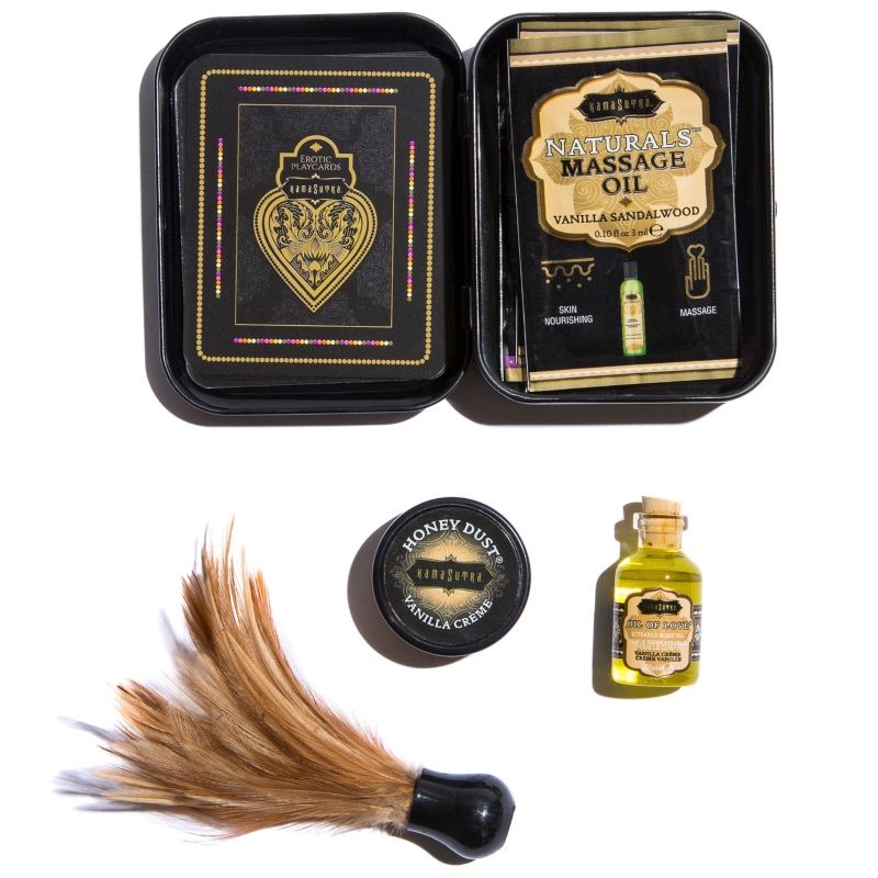 Kit de Weekend, Kamasutra - Weekender Tin, Mini pentru Calatorii, Vanilla Cream