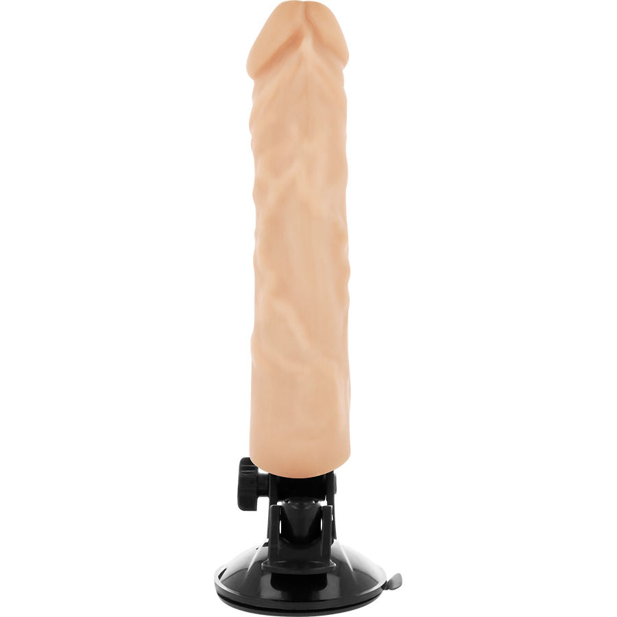 Vibrator Realistic, Basecock, cu Telecomanda cu Fir, Nud 21 x 4 CM