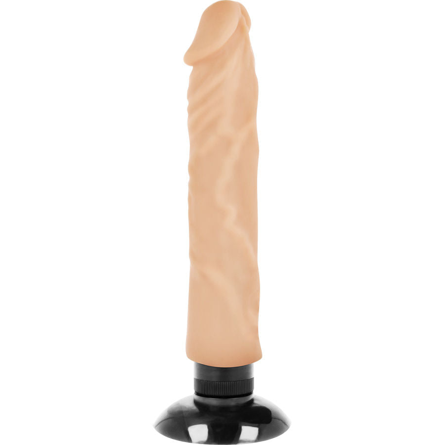 Vibrator Realistic, Basecock - 2-1, Baza cu Ventuza Detasabila, Nud 20 x 4 CM
