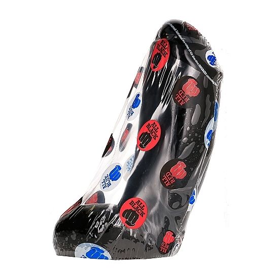 Dildo, All Black - Realistic, Rezistent la Apa, 18 CM