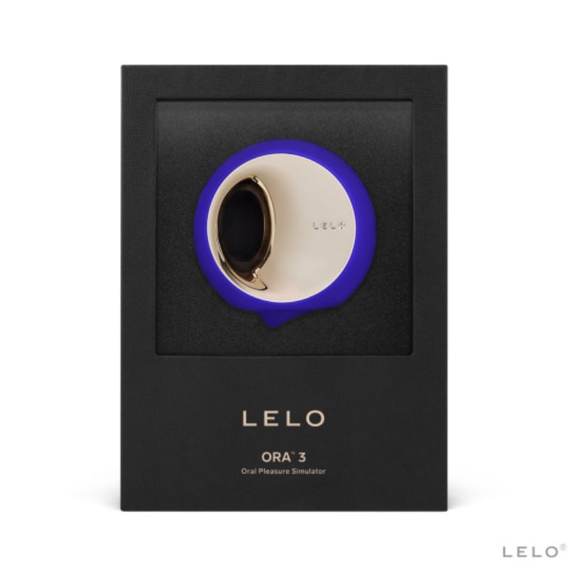 Stimulator Oral, Lelo - Ora 3, Tehnologie PreMotion, Midnight Blue