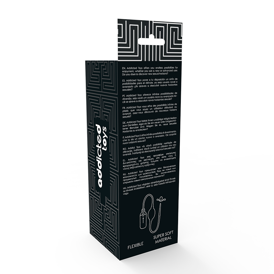 Set Clisma, Addicted Toys, TPR Hipoalergenic, Negru