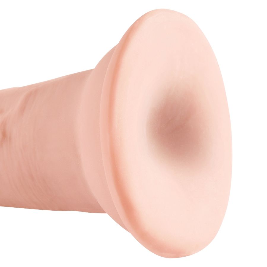 Dildo, King Cock - Plus Triple Density, Baza cu Ventuza Puternica, 21.6 CM