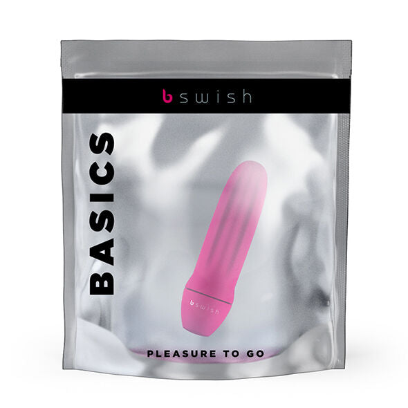 Vibrator, B Swish - Bmine Classic, 5 Functii, 8.7 CM / Roz Pal