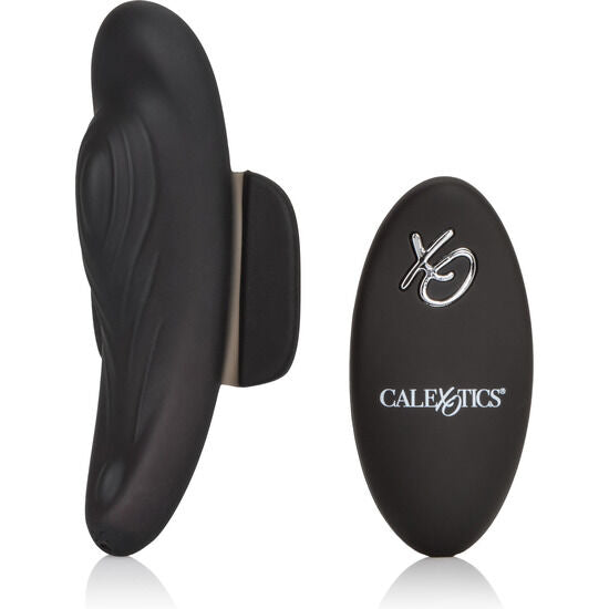 Vibrator pentru Chiloti cu Telecomanda, CalExotics - XO Remote Lock N Play, 12 Functii de Vibratie