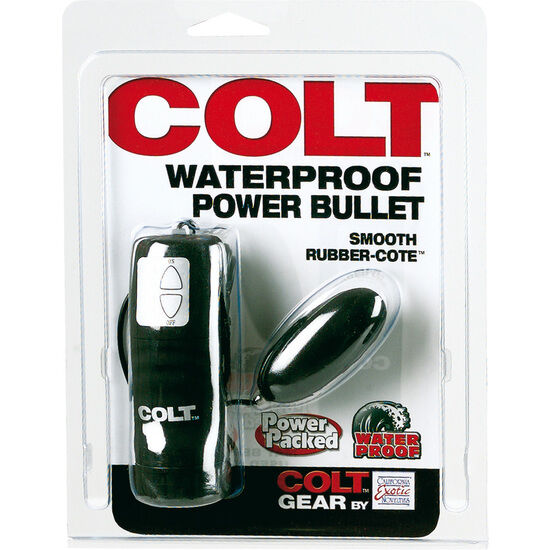 Vibrator Bullet, CalExotics - Colt Waterproof Power, Rezistent la Apa, 5,75 CM x 2,5 CM