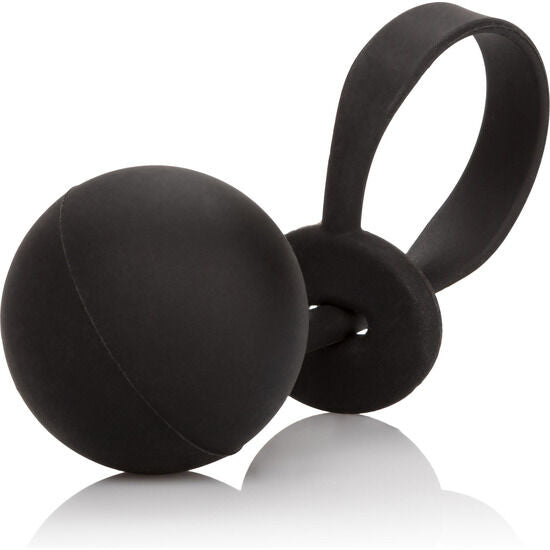 Inel Penis Lasso, CalExotics - Weighted Lasso Ring, cu Greutate 110 G, D - 4.5 CM