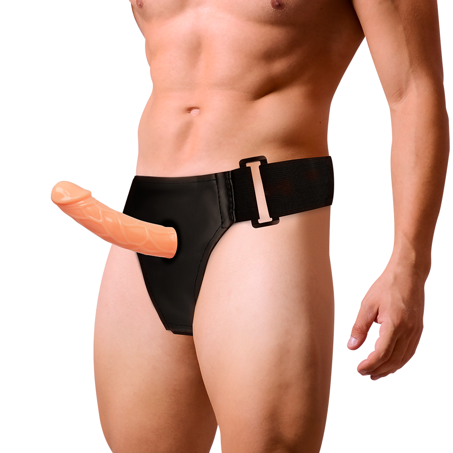Ham cu Penis Gol, Attraction - Hueco Blake, Penis Realist Gol din TPR, 15.5 X 4 CM / Natural