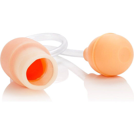 Masturbator Masculin, CalExotics - Original Oro CM, cu Pompa de Aer si Suctiune, Auriu