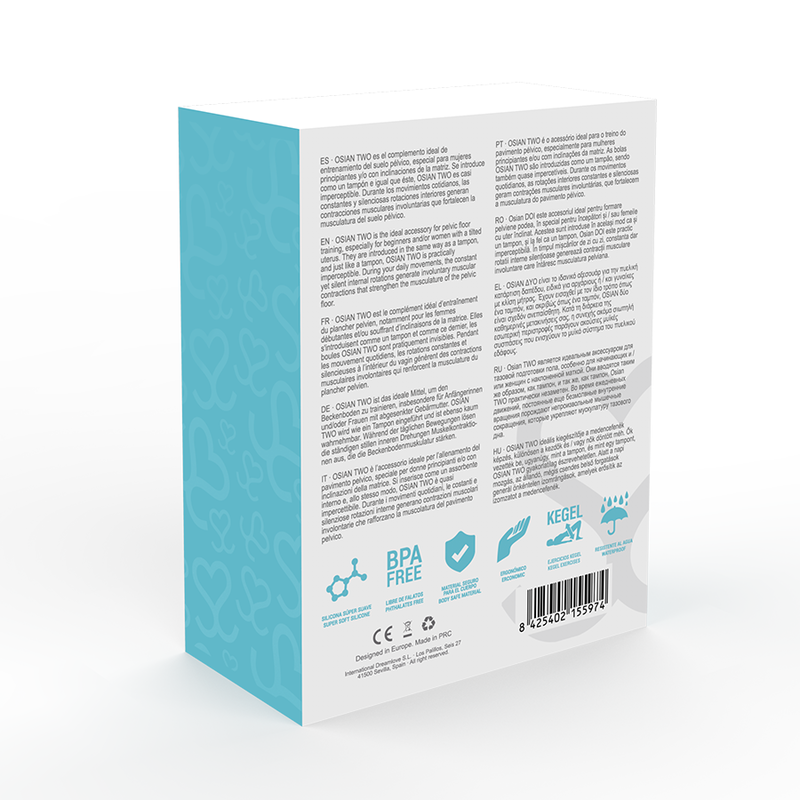 Bile Kegel, Moressa - Osian Two, Silicon 100% Hipoalergenic, Turcoaz