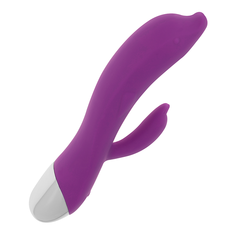 Vibrator, Ohmama - Delfin, Flexibil, 22 CM / Lila