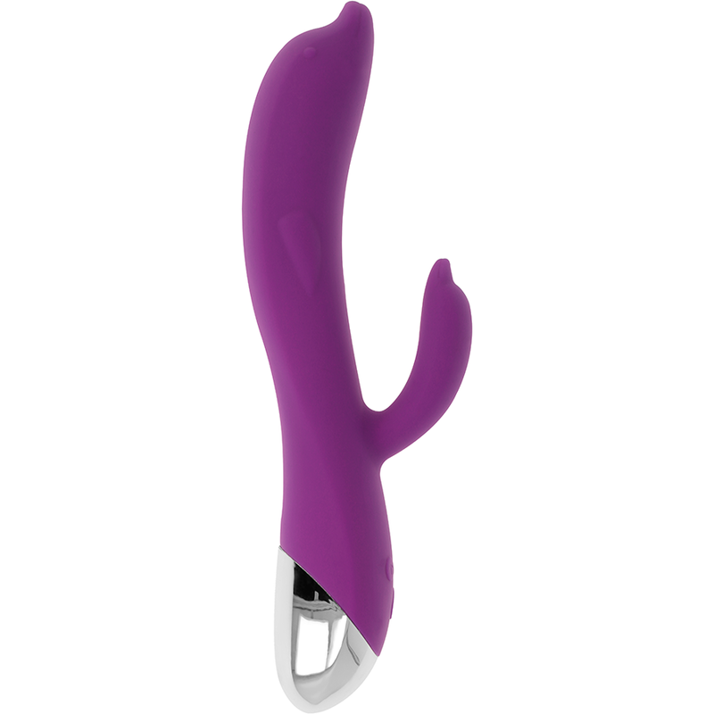 Vibrator, Ohmama - Delfin, Flexibil, 22 CM / Lila