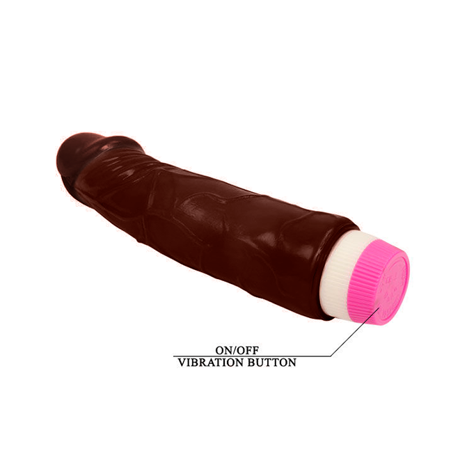 Vibrator, Baile - Waves Of Pleasure, Vibratii Reglabile, 19.5 CM Maro