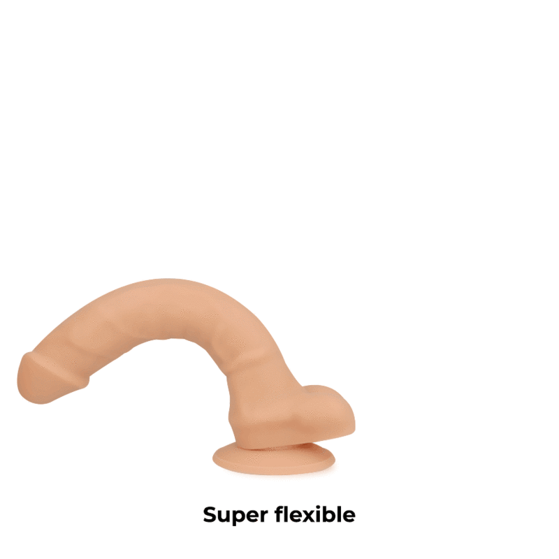 Pachet Dildo cu Ham, Cock Miller, Articulabil din Silicon Dublu Densitate, 19.5 x 3.7 CM